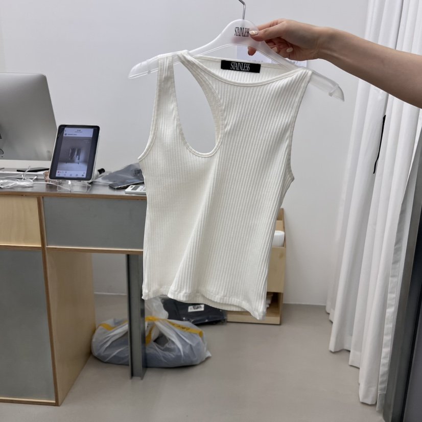 STAINLESS東大門㊣代購女士新品25春夏職業人氣推薦吊帶背心STAINLESS吊帶/背心