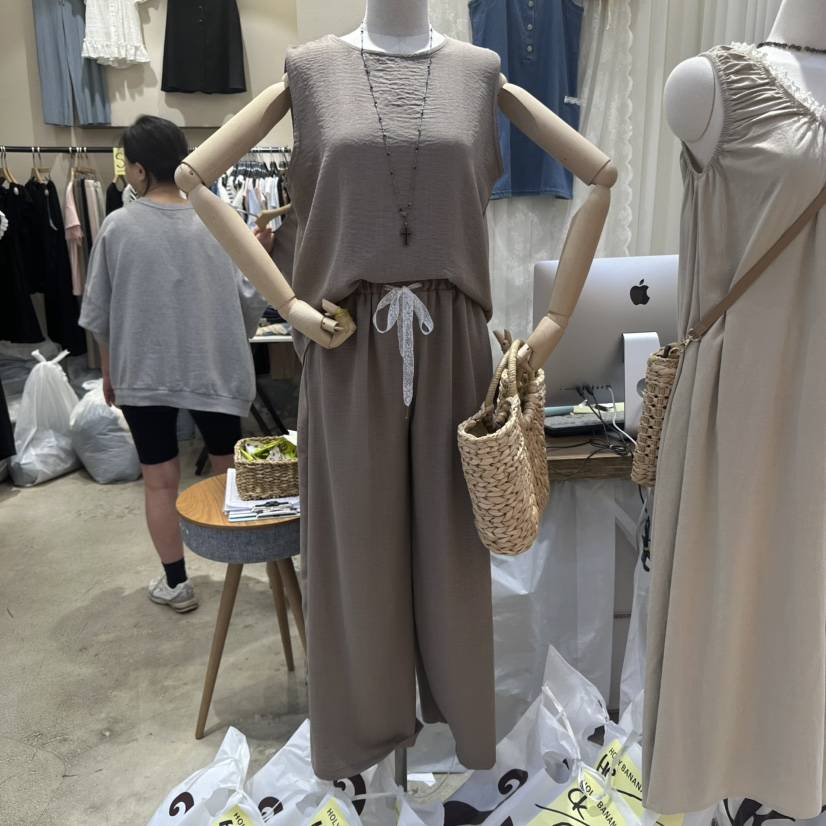 HOLYBANANA韓國直郵㊣女士新品人氣職業推薦休閑套裝兩件套groovy.H/HOLYBANANA套裝