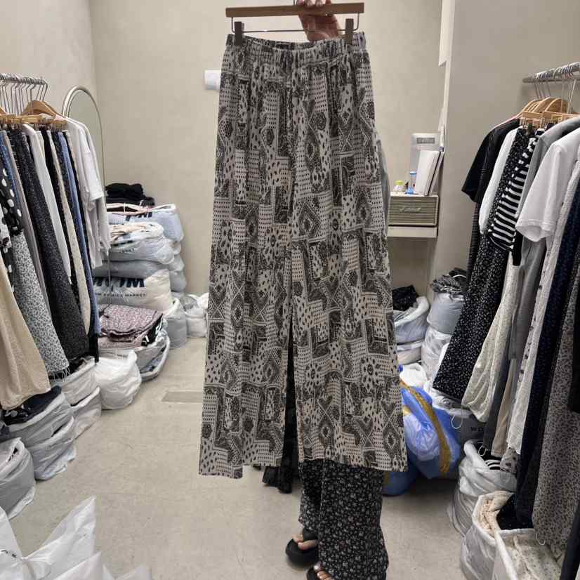 BREEZE韓國直郵㊣女士新品時尚休閑職業人氣熱賣休閑褲褶皺BREEZE休閑褲