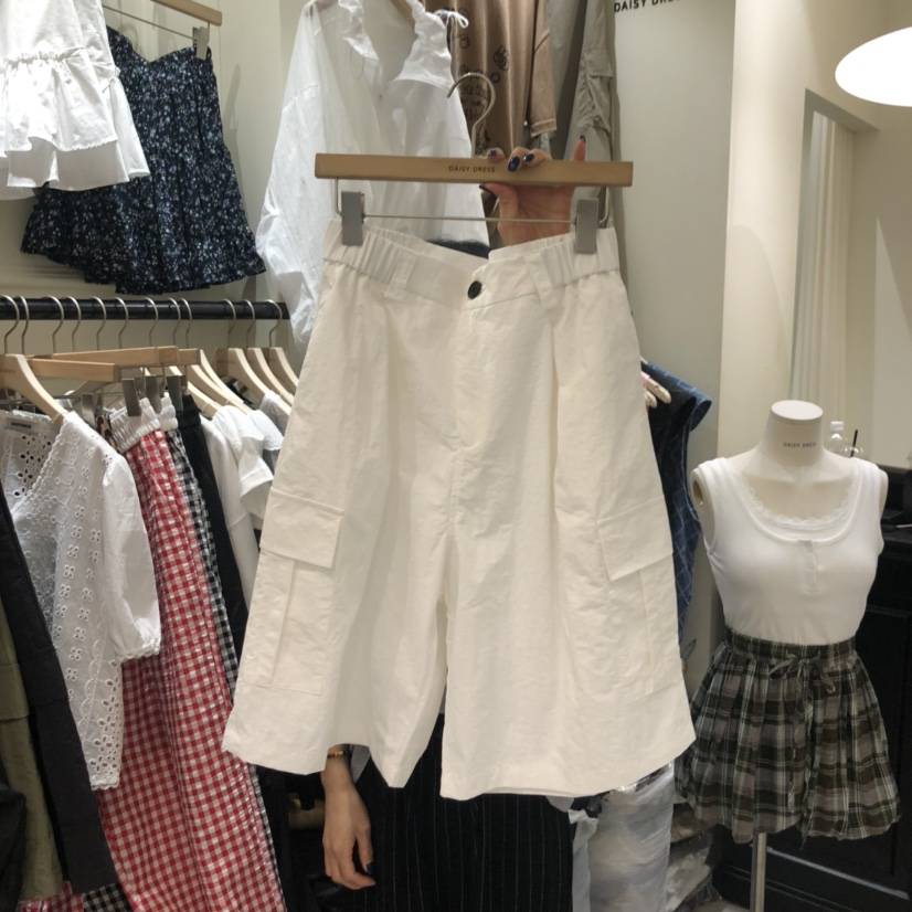 DAISY DRESS韓國代購㊣女裝新款人氣休閑時尚推薦短褲工裝DAISY DRESS短褲