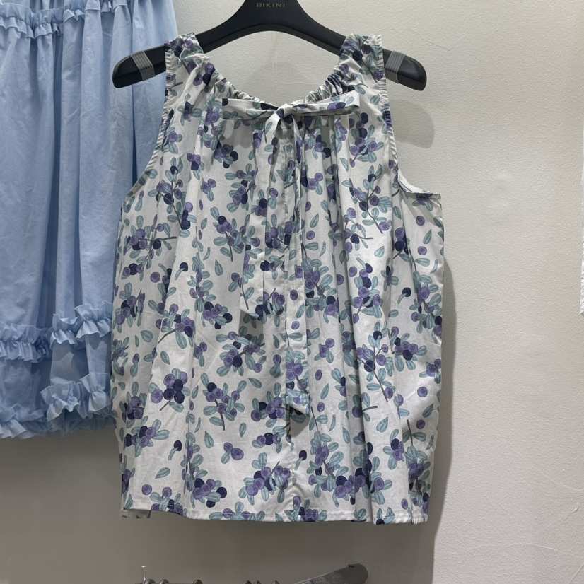 BIKINI東大門㊣代購女裝新品休閑職業25春夏真品熱賣吊帶背心BIKINI吊帶/背心