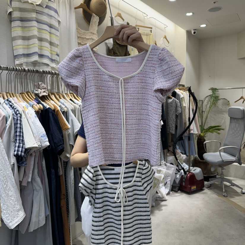 HIPTIQUE韓國代購㊣女裝新品熱賣休閑真品襯衫蕾絲衫粗花呢HIPTIQUE襯衫/蕾絲衫