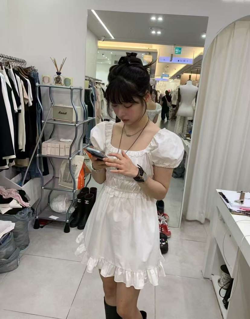 BANI BLUSH東大門㊣代購女裝新品真品時尚熱賣25春夏連衣裙BANI BLUSH連衣裙
