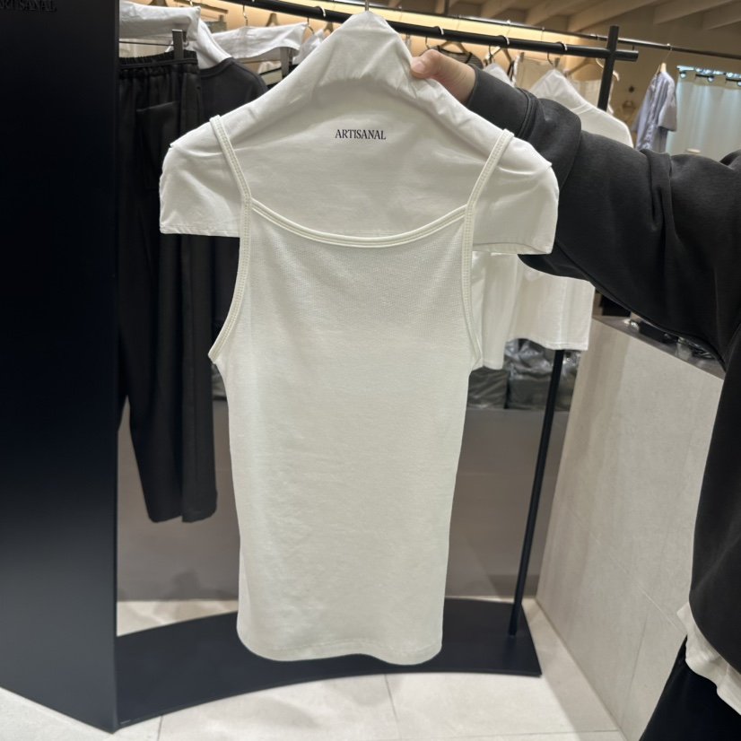 ARTISANAL韓國直郵㊣女士新品25春夏推薦休閑職業熱賣吊帶背心ARTISANAL吊帶/背心