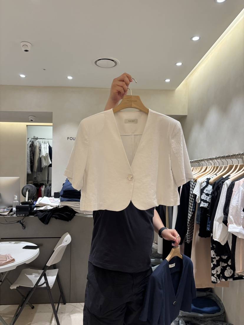 FOUREIGHT東大門㊣直郵女裝新品推薦25春夏真品職業熱賣夾克FOUR EIGHT夾克