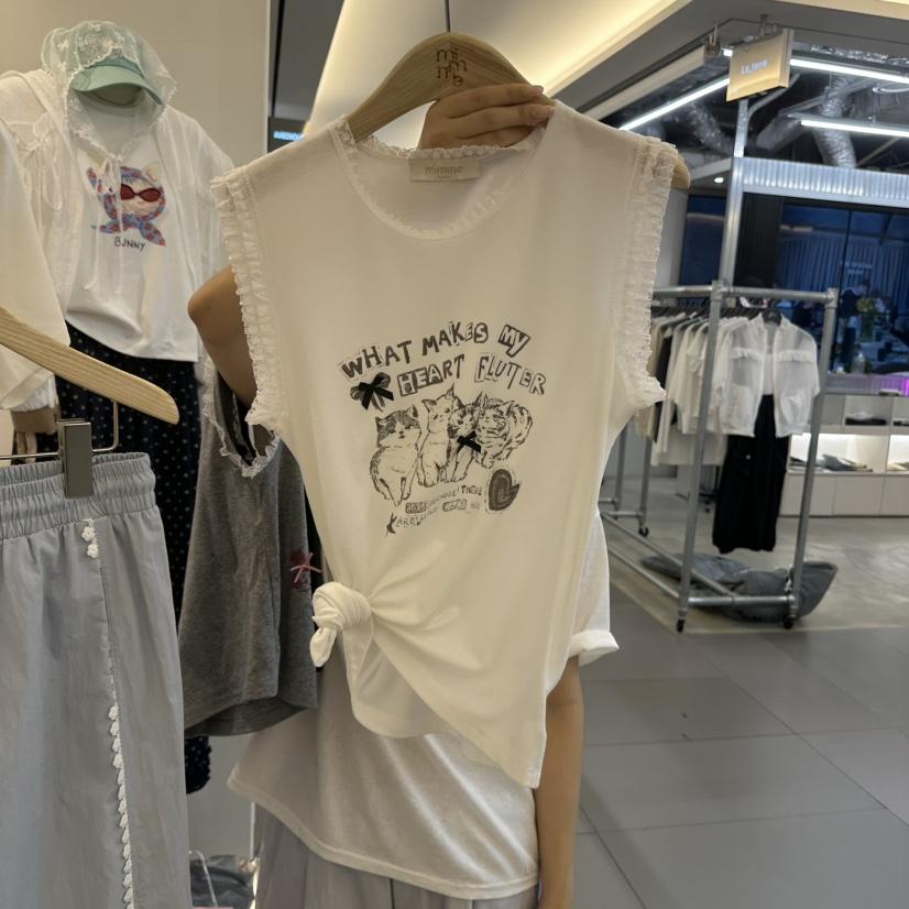 MIMME東大門㊣代購女士新品推薦人氣25春夏熱賣吊帶背心口袋MIMME吊帶/背心