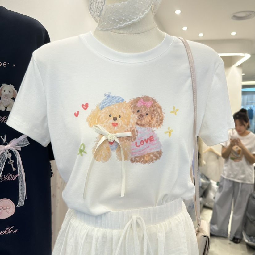MIMME韓國代購㊣女士新品時尚休閑推薦人氣職業真品25春夏T恤MIMMET恤