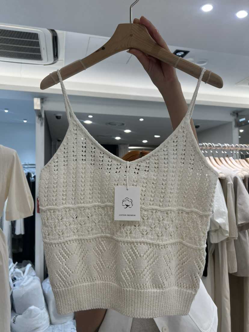 FF東大門㊣實拍女裝新品人氣熱賣時尚25春夏推薦真品吊帶背心FF/SUNDAY吊帶/背心