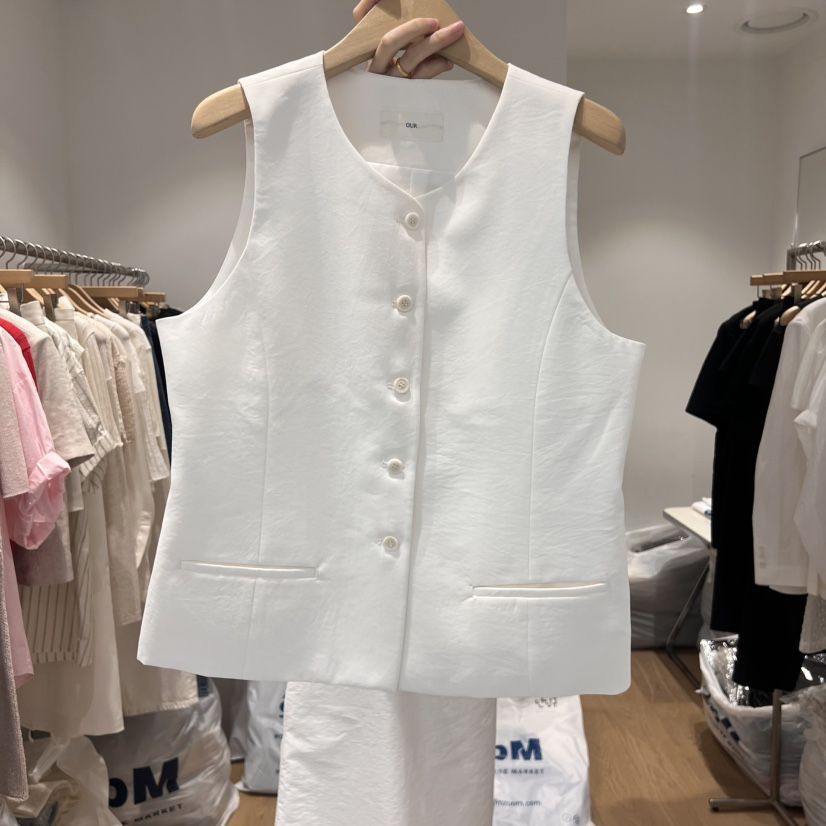 OUR-A東大門㊣直郵女士新品推薦人氣真品熱賣休閑職業馬甲OUR-A馬甲