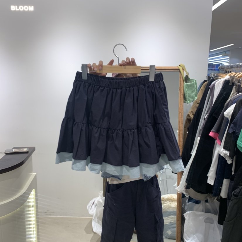 BLOOM韓國直郵㊣女裝新品25春夏熱賣職業真品推薦時尚短裙百褶BLOOM-S短裙