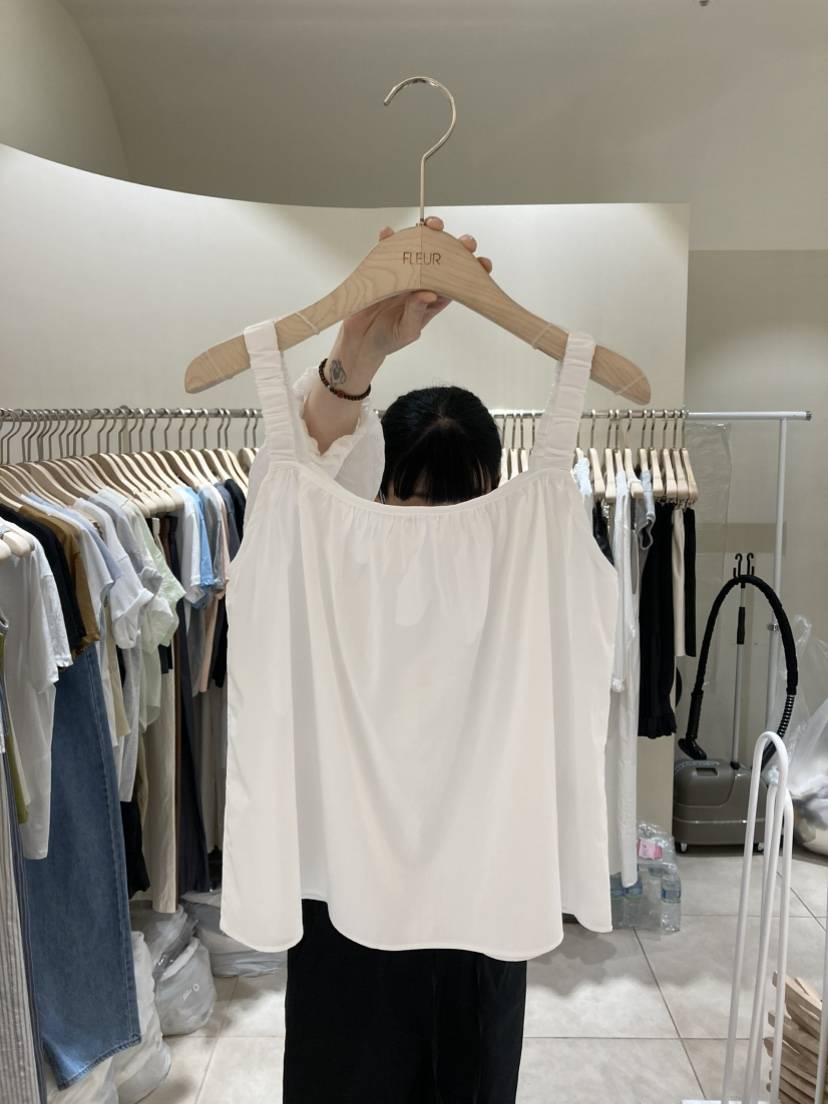 FLEUR-P韓國直郵㊣女裝新款25春夏推薦真品職業人氣吊帶背心FLEUR吊帶/背心