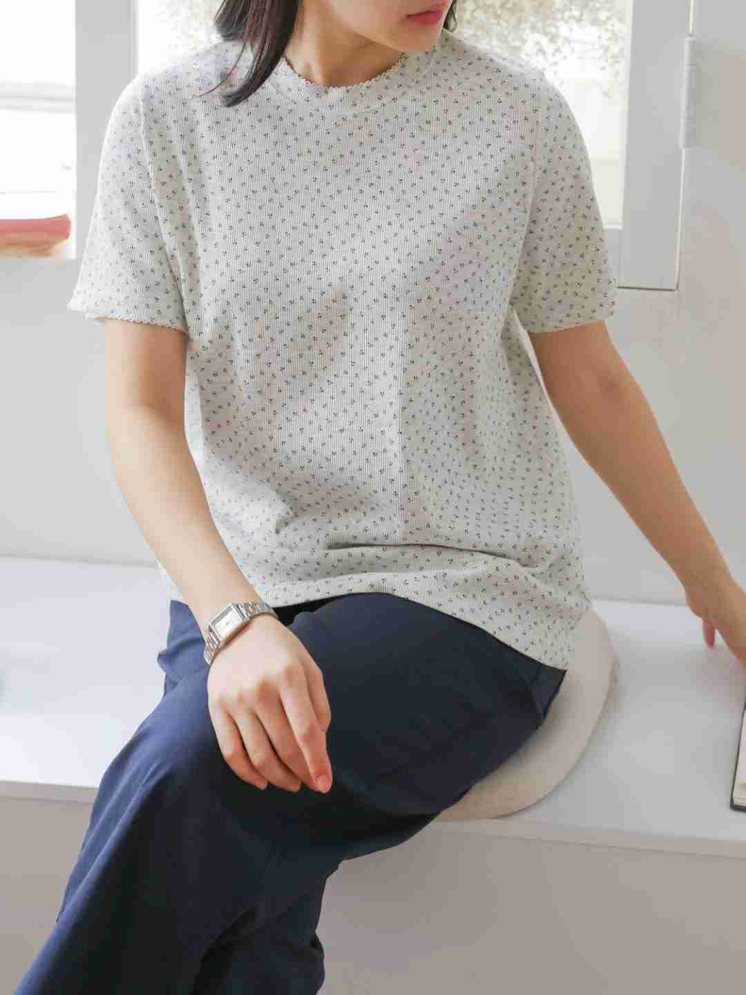 LOVELY東大門㊣直郵女裝新品時尚真品職業休閑25春夏人氣T恤LOVELYT恤