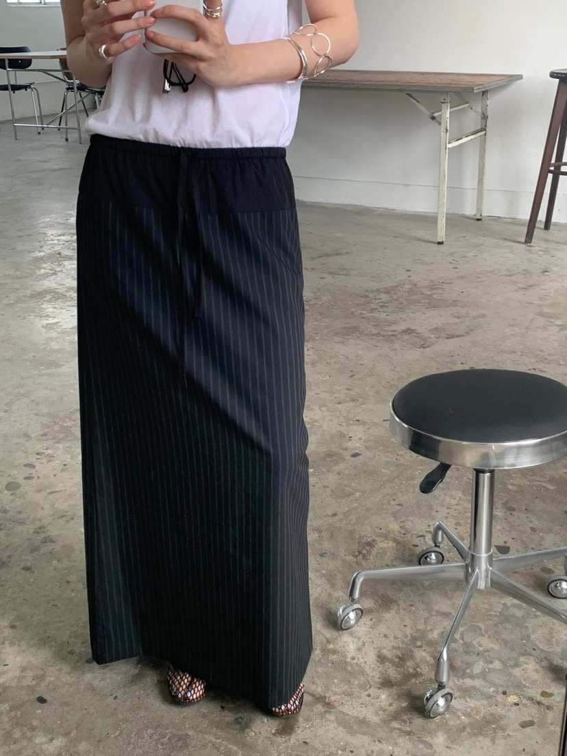 UNBOUND韓國代購㊣女裝新款時尚人氣真品休閑推薦熱賣25春夏長裙UNBOUND長裙