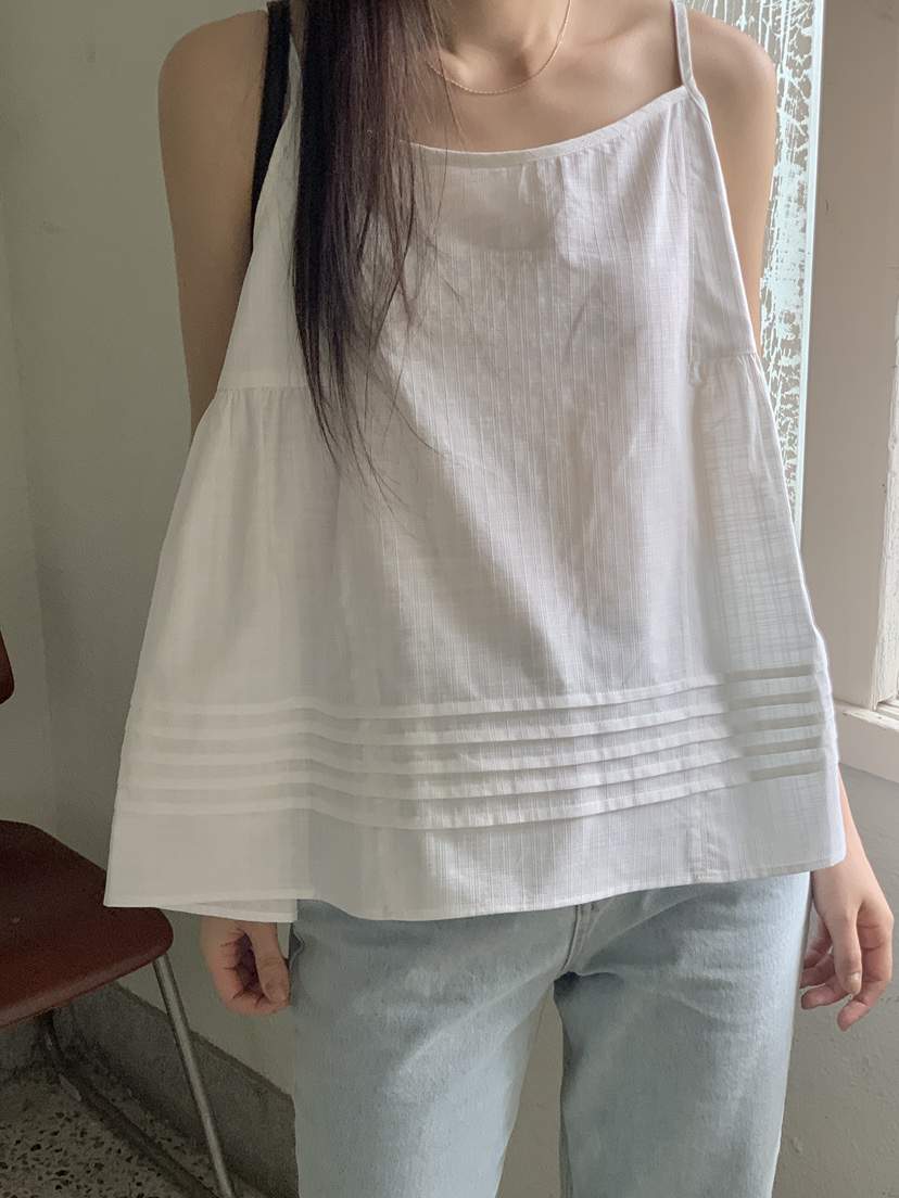 LOGARDEN韓國代購㊣女士新款真品職業25春夏人氣熱賣吊帶背心LO GARDEN吊帶/背心
