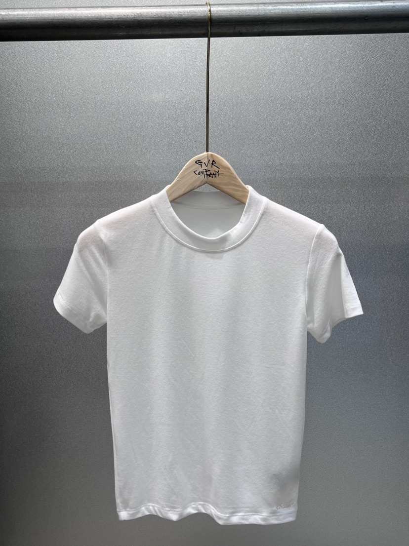 GVR COMPANY東大門㊣實拍女裝新品時尚25春夏熱賣職業推薦T恤GVR-COMPANYT恤