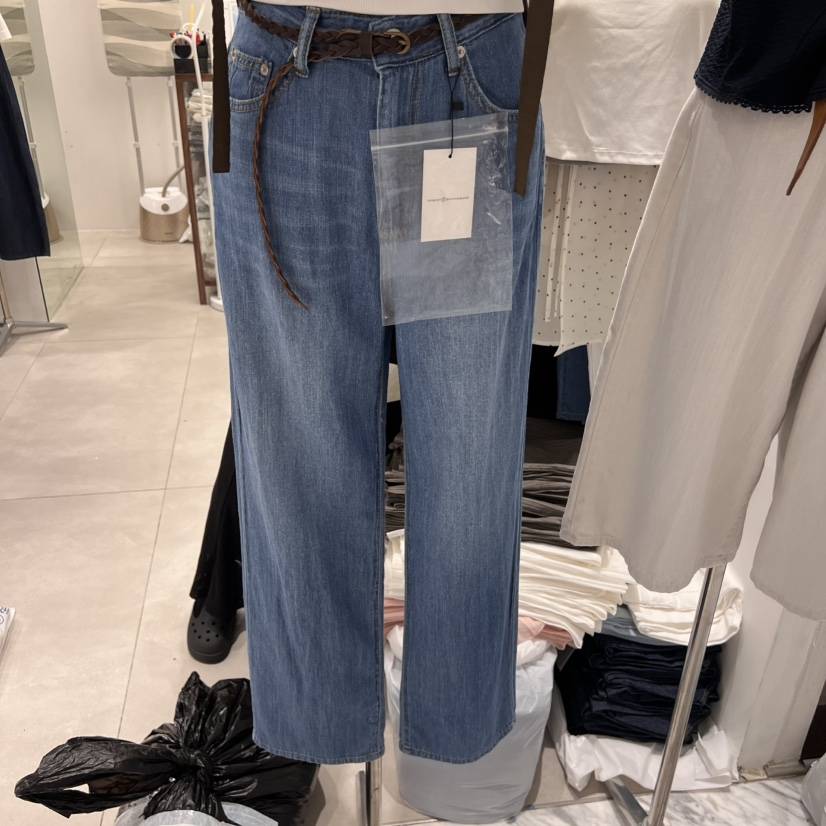 ANN MARGRET東大門㊣直郵女裝新品熱賣牛仔褲含腰帶GRETA.Y牛仔褲