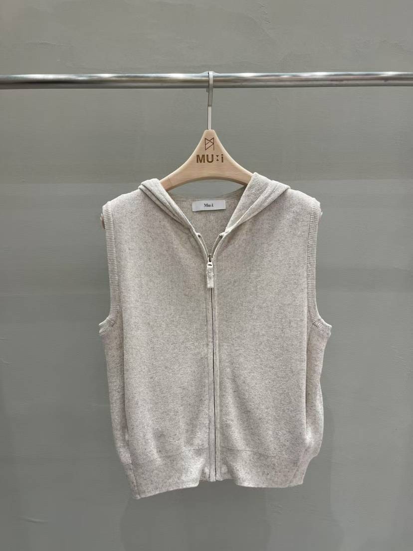 THE MUI韓國代購㊣女裝新品人氣時尚職業25春夏休閑真品馬甲Mu:i-A馬甲