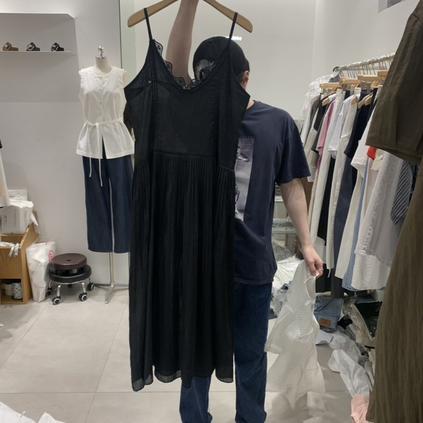 ANN MARGRET東大門㊣實拍女裝新品時尚連衣裙褶皺GRETA.Y連衣裙