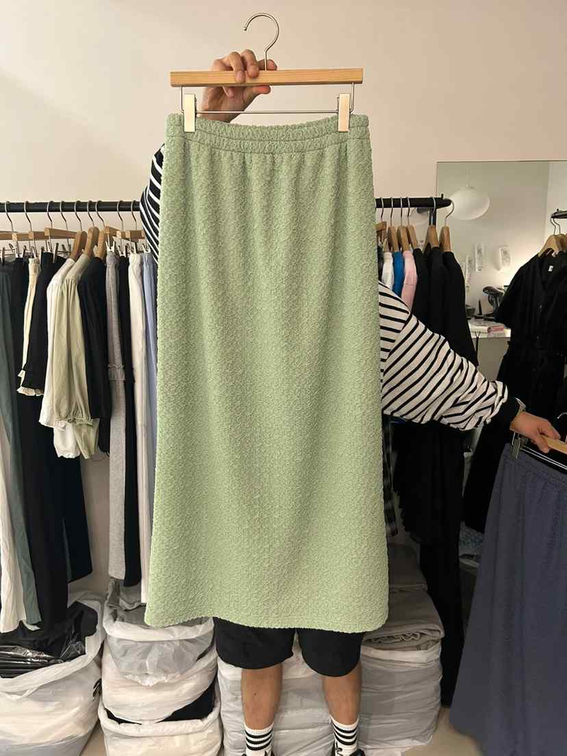 AS THOUGHT韓國直郵㊣女裝新品熱賣25春夏職業推薦真品長裙AS THOUGHT長裙