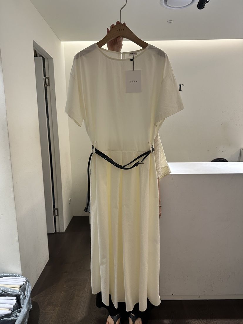 YOUR-P東大門㊣直郵女士新品時尚職業25春夏連衣裙不含腰帶YOUR-P連衣裙