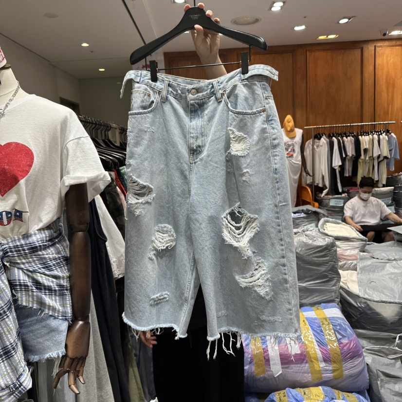 GARMENT-P東大門㊣實拍女士新款人氣休閑25春夏推薦職業短褲GARMENT短褲