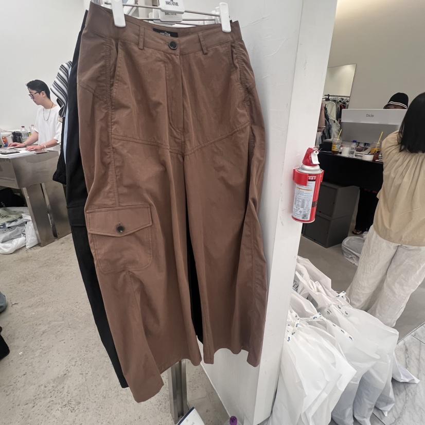 BREATHE東大門㊣直郵女裝新款職業人氣25春夏熱賣休閑褲口袋BREATHE休閑褲