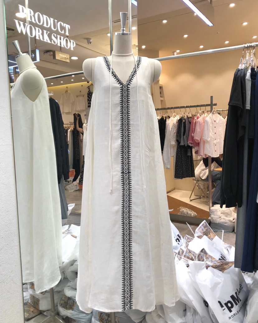 WORK SHOP東大門㊣代購女士新品人氣時尚熱賣真品25春夏連衣裙Work_shop連衣裙