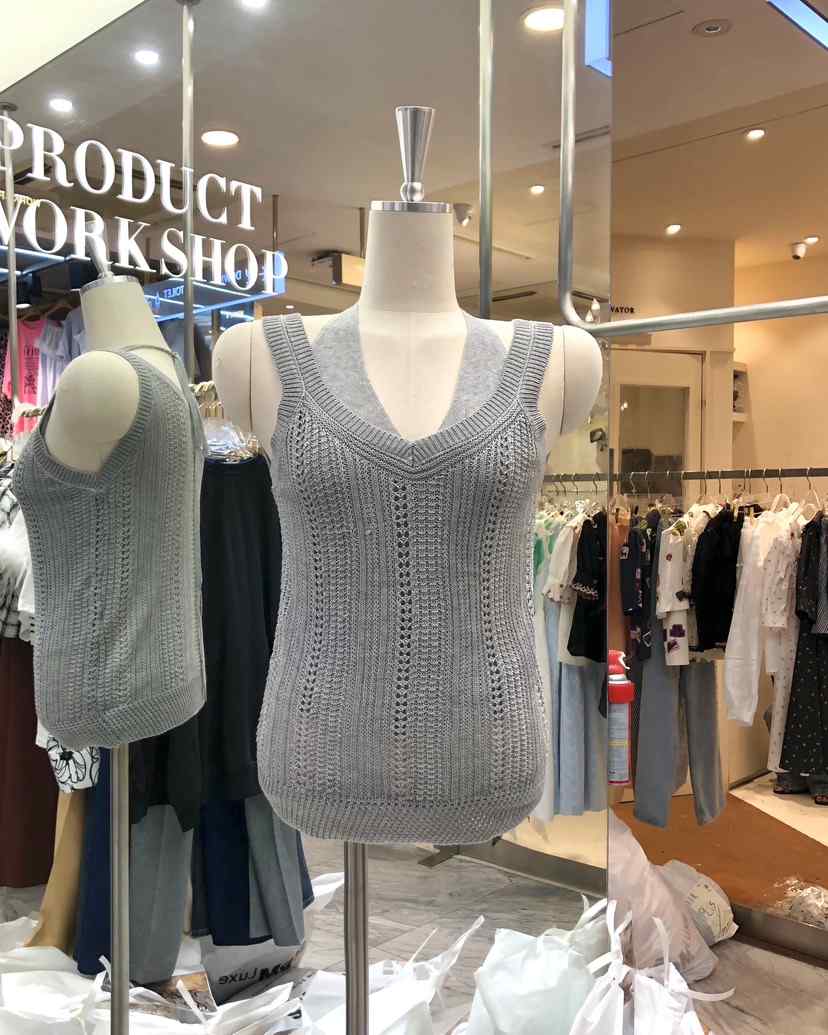 WORK SHOP東大門㊣代購女士新品熱賣25春夏推薦職業吊帶背心Work_shop吊帶/背心