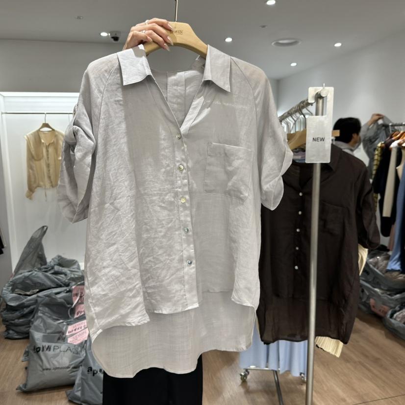LEWIN東大門㊣直郵女裝新品推薦熱賣真品時尚25春夏襯衫蕾絲衫LEWIN襯衫/蕾絲衫