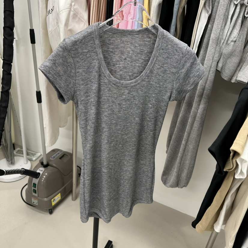 TOPDRESSING韓國直郵㊣女裝新品25春夏休閑熱賣職業真品T恤TOPDRESSINGT恤