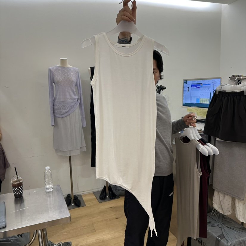 MAINT東大門㊣實拍女裝新品真品職業推薦休閑時尚25春夏吊帶背心MAINT吊帶/背心