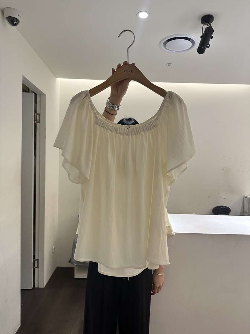 YOUR-P東大門㊣代購女裝新款職業真品25春夏人氣襯衫蕾絲衫YOUR-P襯衫/蕾絲衫