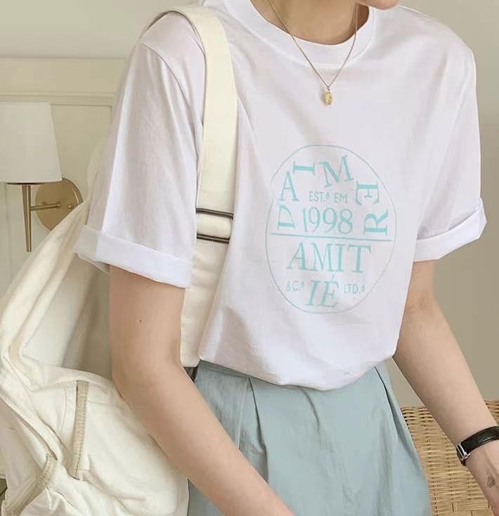SIENNE-T韓國代購㊣女裝新品25春夏人氣時尚職業推薦真品T恤SIENNE-TT恤