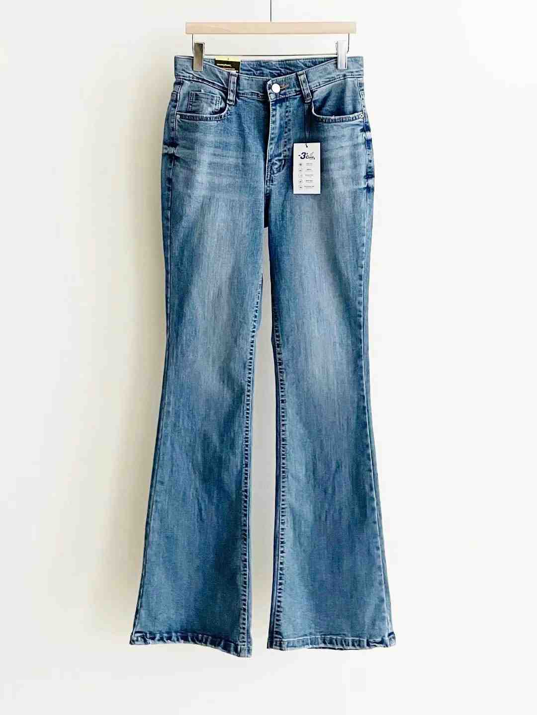 FLY DENIM東大門㊣實拍女裝新款職業推薦人氣時尚25春夏牛仔褲FLY DENIM牛仔褲
