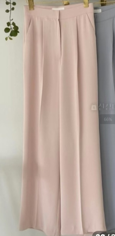 LUVLUV-럽럽-OT東大門㊣直郵女士新款推薦休閑休閑褲奶油色LUVLUV-럽럽-OT休閑褲