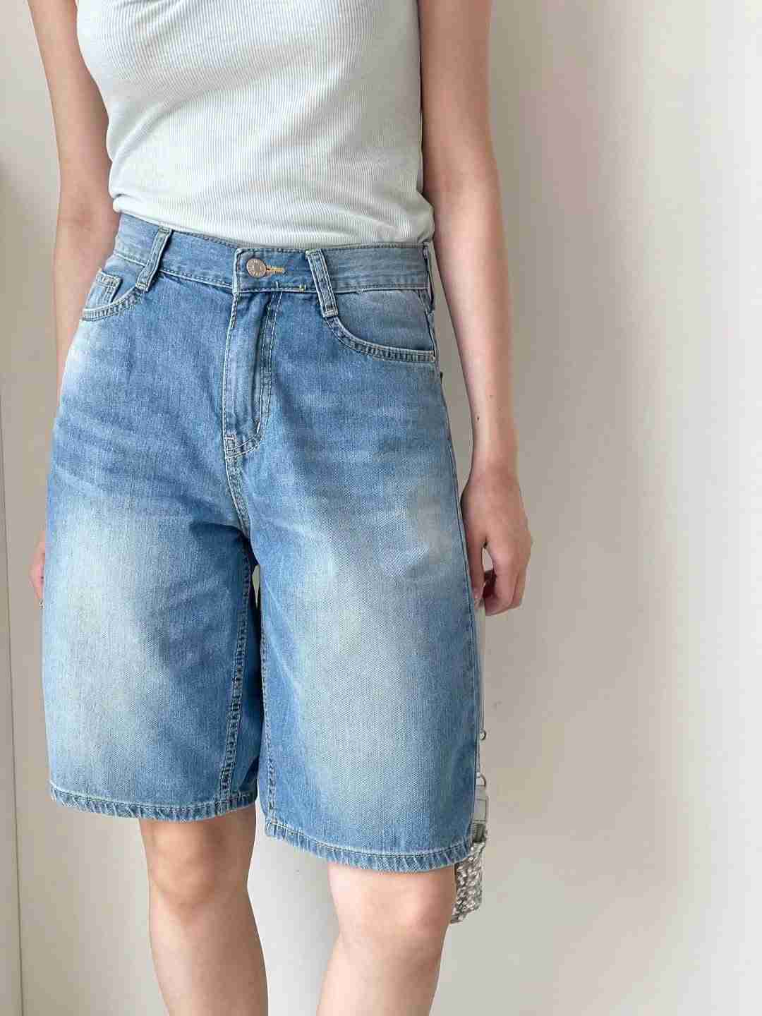 FLY DENIM韓國直郵㊣女士新款真品職業熱賣時尚25春夏短褲FLY DENIM短褲