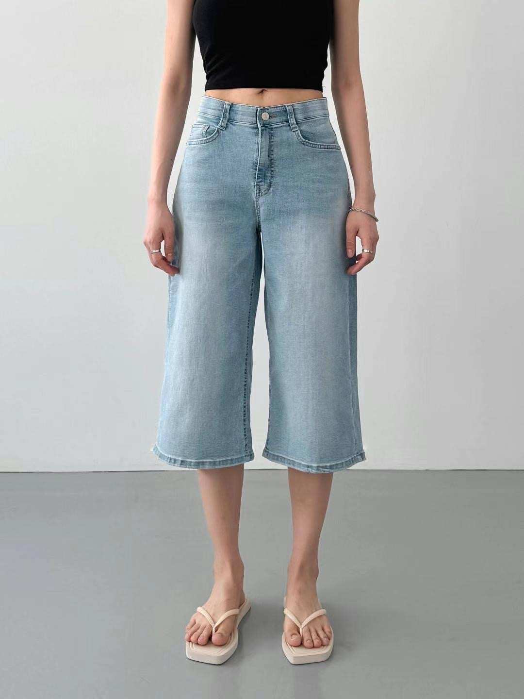 FLY DENIM東大門㊣直郵女裝新品職業熱賣推薦人氣25春夏短褲FLY DENIM短褲