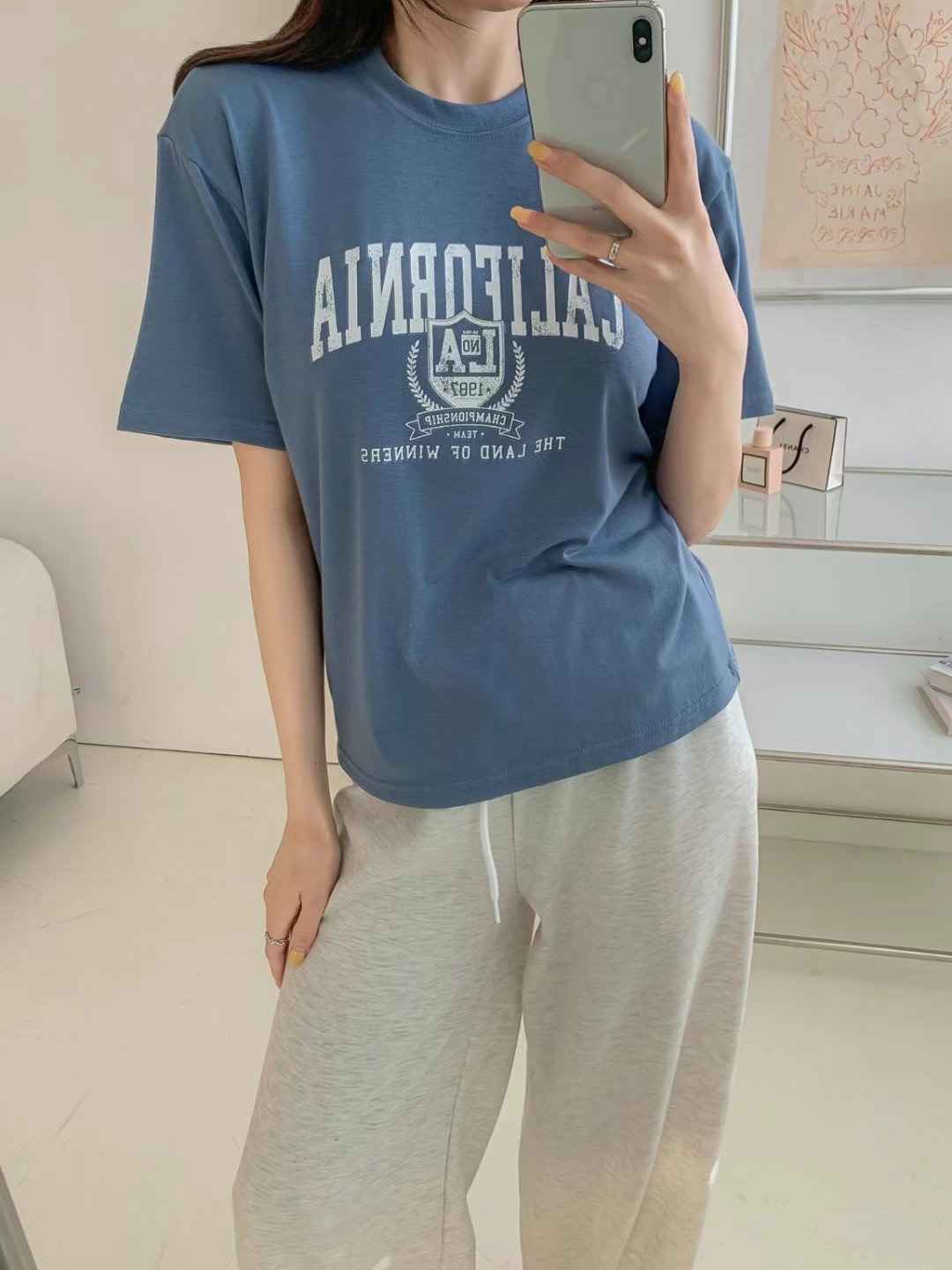 JOY-조이-T東大門㊣實拍女士新款推薦真品人氣熱賣25春夏T恤JOY-조이-TT恤