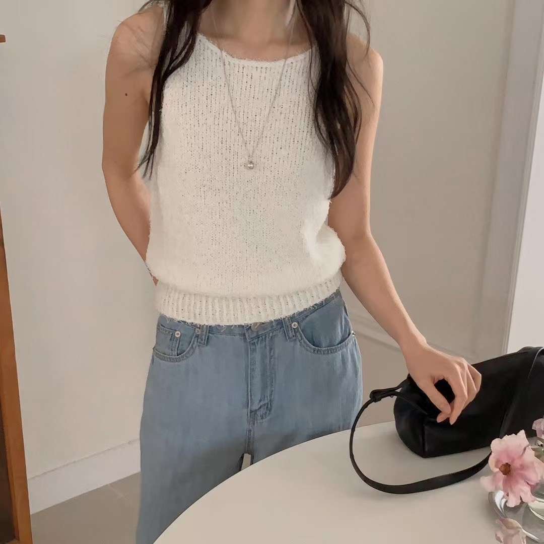BREEZE-OT韓國直郵㊣女士新品休閑人氣推薦真品職業吊帶背心BREEZE-OT吊帶/背心
