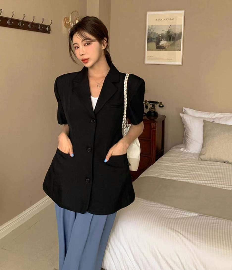 THEJUN東大門㊣實拍女裝新款熱賣人氣職業推薦時尚休閑夾克THEJUN夾克