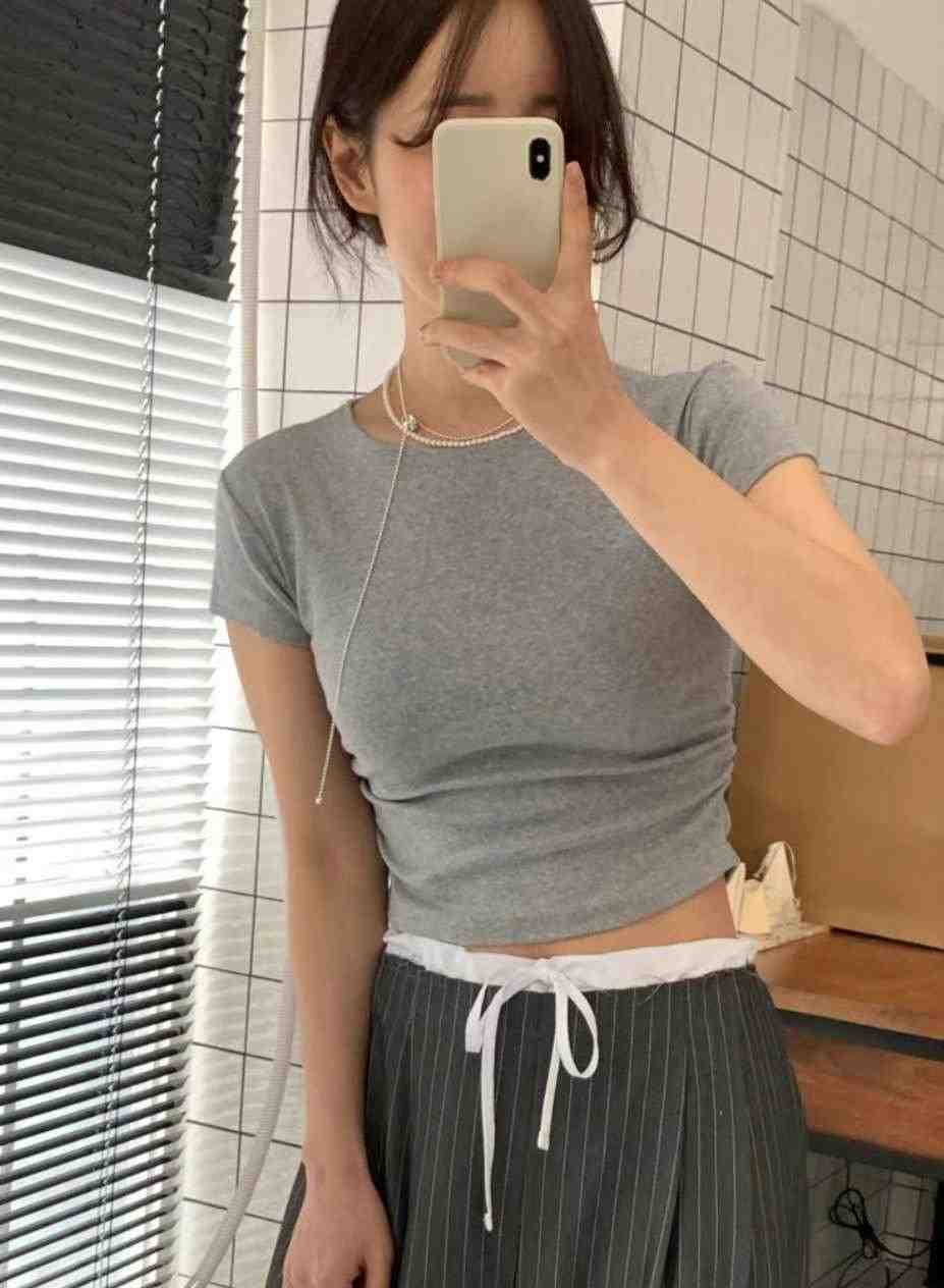 THEJUN東大門㊣實拍女士新品時尚推薦真品職業休閑熱賣25春夏T恤THEJUNT恤