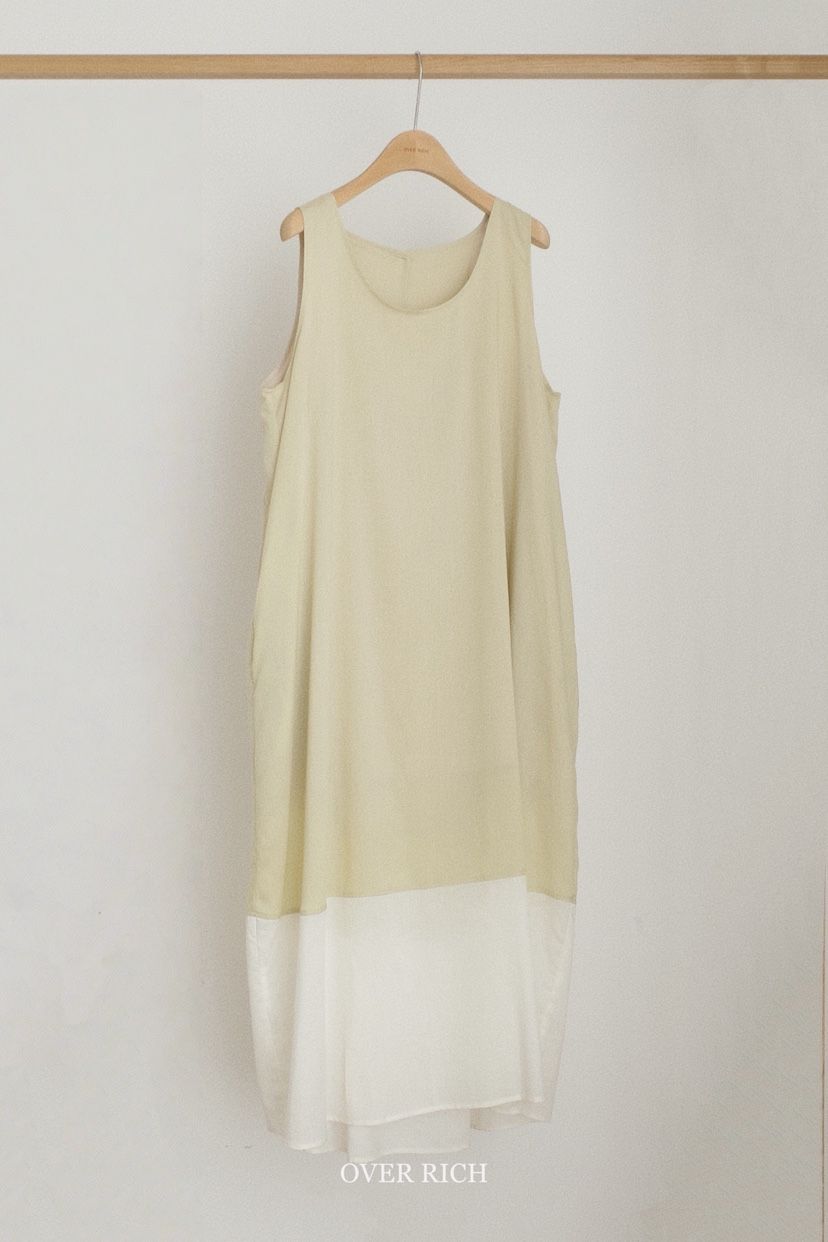 OVER RICH韓國直郵㊣女裝新品25春夏推薦休閑職業真品連衣裙OVER RICH連衣裙