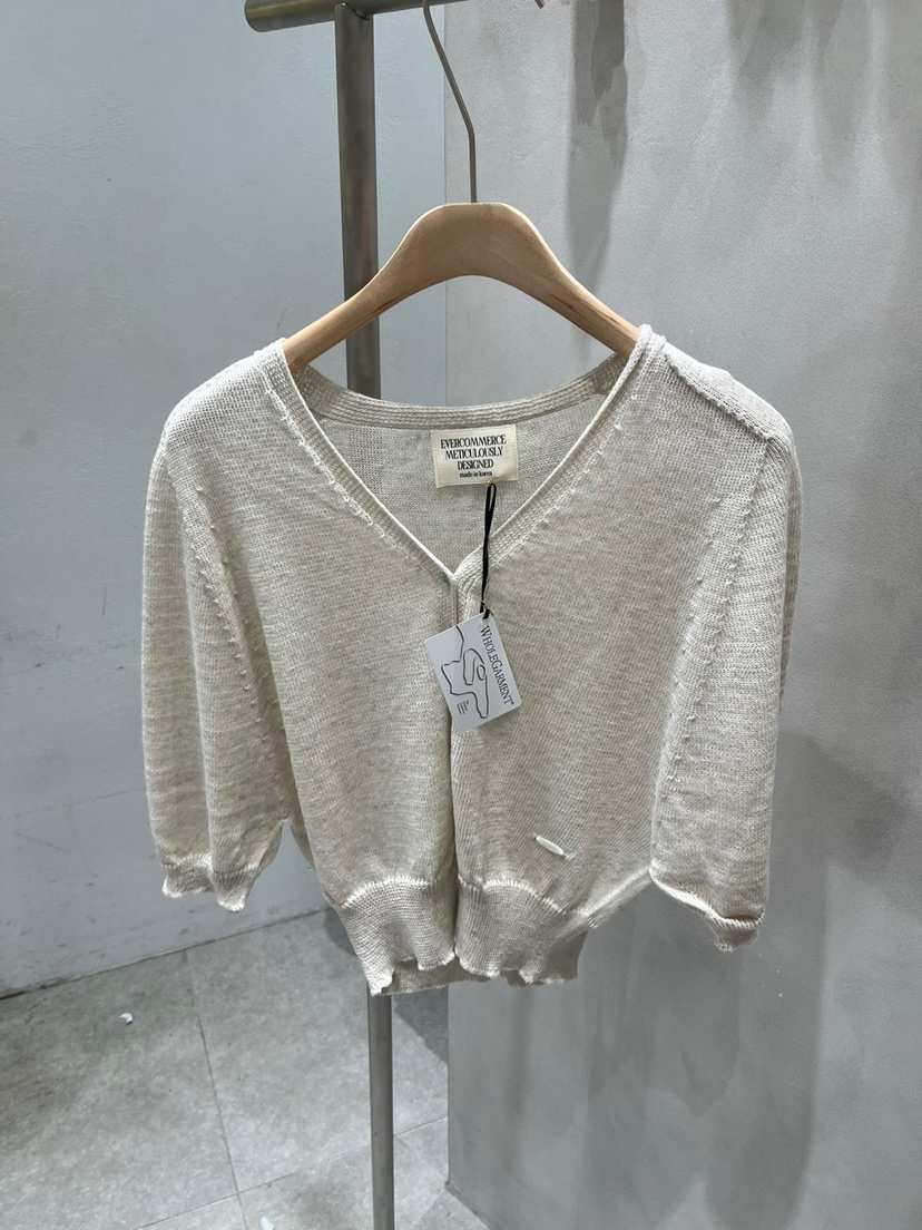 EVERCOMMERCE METICULOUSLY DESIGNED東大門㊣代購女裝新款職業針織衫EVERCOMMERCE METICULOUSLY DESIGNED針織衫