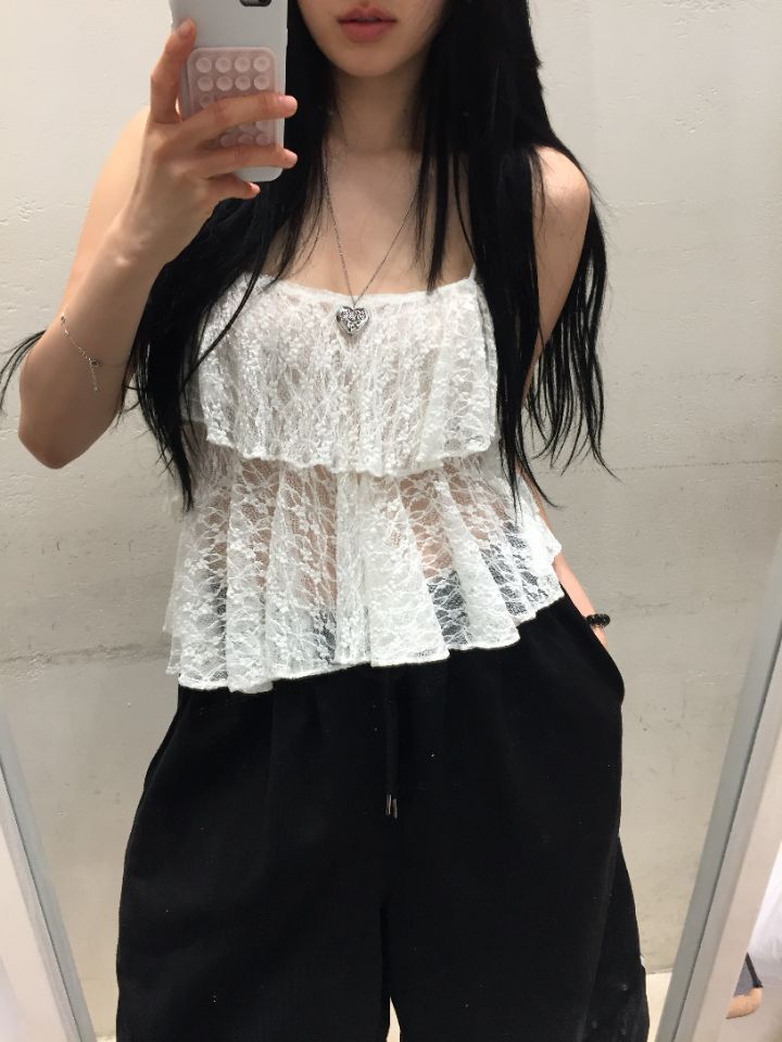 mars東大門㊣代購女裝新款人氣時尚推薦熱賣真品25春夏吊帶背心mars吊帶/背心