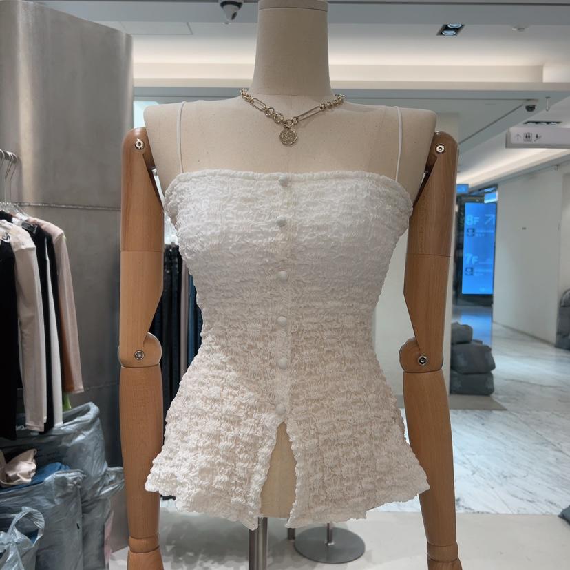 MAGNOLIA36-P韓國代購㊣女裝新品推薦真品25春夏職業吊帶背心MAGNOLIA36-P吊帶/背心