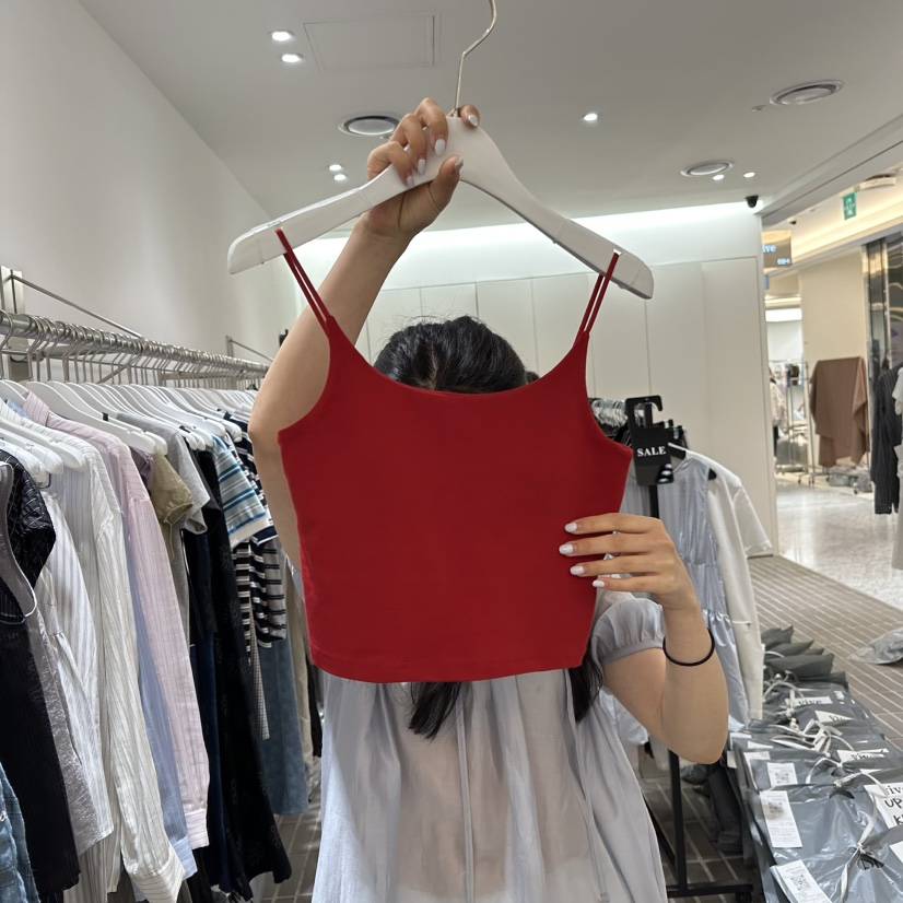 VIVE東大門㊣實拍女裝新品25春夏時尚真品人氣休閑吊帶背心VIVE吊帶/背心