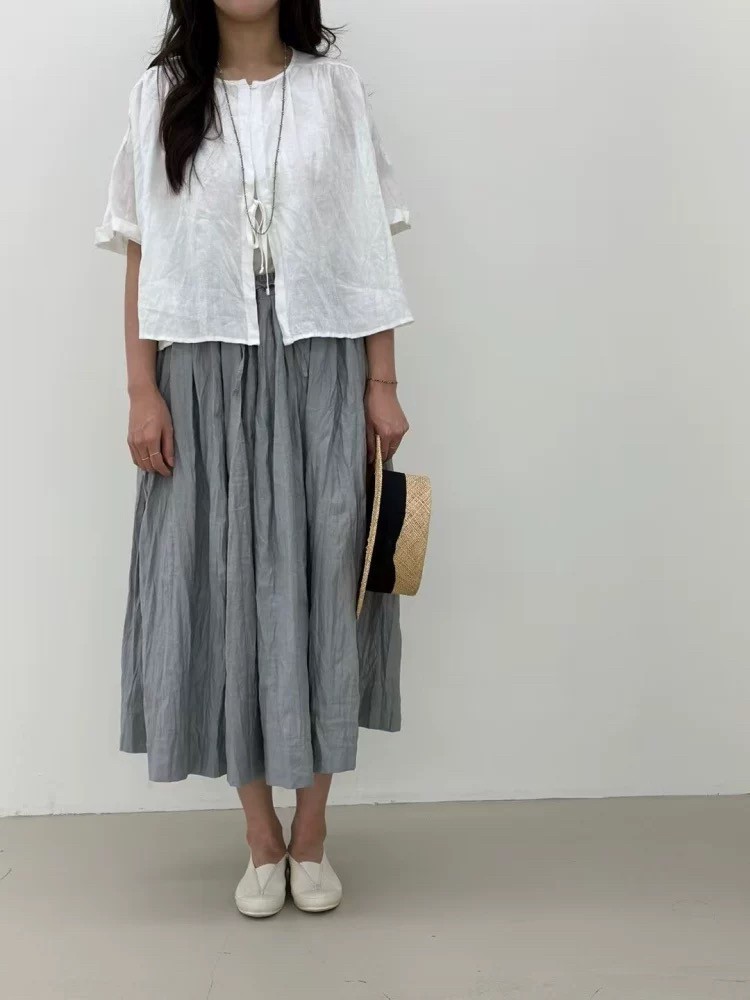 LE JARDINET東大門㊣直郵女裝新款時尚熱賣25春夏半身裙中短裙LE JARDINET半身裙/中短裙