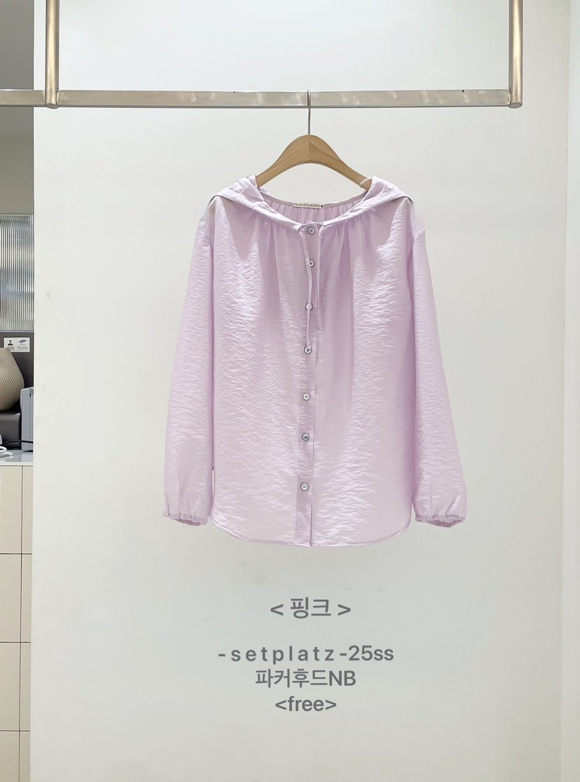 SETPLATZ韓國代購㊣女士新品職業熱賣25春夏推薦襯衫蕾絲衫PLATZCLASSIC襯衫/蕾絲衫