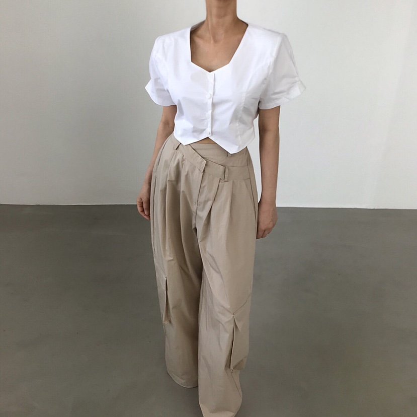2TWO MOON韓國直郵㊣女士新品25春夏職業人氣襯衫蕾絲衫腰帶2TWO MOON襯衫/蕾絲衫