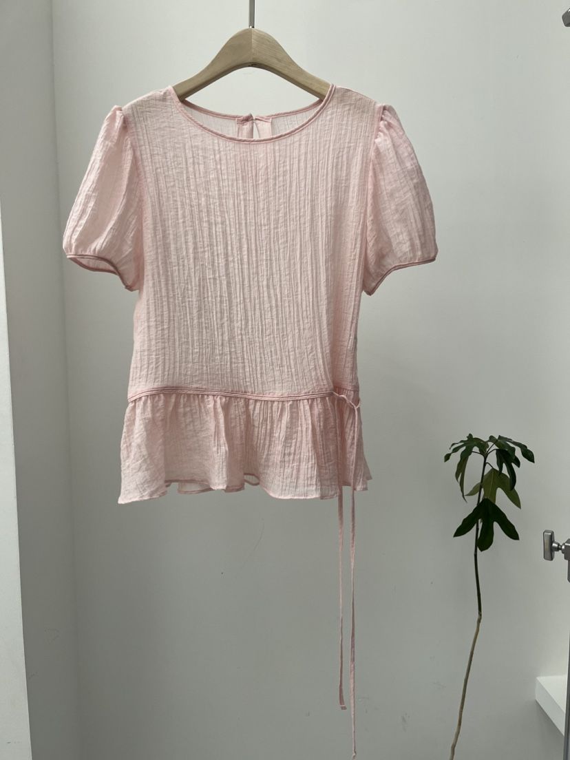 DARAK韓國代購㊣女裝新品25春夏熱賣推薦時尚休閑襯衫蕾絲衫DARAK襯衫/蕾絲衫